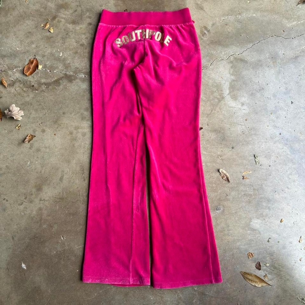 Vintage Y2K Pink Southpole flare sweatpants